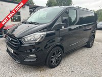 USED 2018 68 FORD TRANSIT CUSTOM 2.0 290 EcoBlue Sport Panel Van 5dr Diesel Manual L1 H1 Euro 6 (170 ps) !! NO VAT ON PRICE !! 6 SEATS TWIN SLIDING DOORS WET BELT DONE 2025, SOLD WITH FRESH ENGINE SERVICE !!