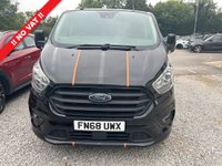 USED 2018 68 FORD TRANSIT CUSTOM 2.0 290 EcoBlue Sport Panel Van 5dr Diesel Manual L1 H1 Euro 6 (170 ps) !! NO VAT ON PRICE !! 6 SEATS TWIN SLIDING DOORS WET BELT DONE 2025, SOLD WITH FRESH ENGINE SERVICE !!