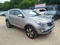 USED 2013 13 KIA SPORTAGE 1.7 CRDi EcoDynamics 3 2WD Euro 5 (s/s) 5dr AUX+LEATHER+SUNROOF+P-SENSORS
