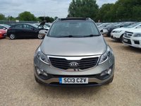 USED 2013 13 KIA SPORTAGE 1.7 CRDi EcoDynamics 3 2WD Euro 5 (s/s) 5dr AUX+LEATHER+SUNROOF+P-SENSORS