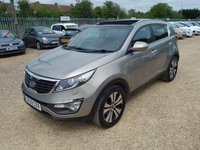 USED 2013 13 KIA SPORTAGE 1.7 CRDi EcoDynamics 3 2WD Euro 5 (s/s) 5dr AUX+LEATHER+SUNROOF+P-SENSORS