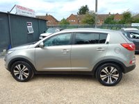 USED 2013 13 KIA SPORTAGE 1.7 CRDi EcoDynamics 3 2WD Euro 5 (s/s) 5dr AUX+LEATHER+SUNROOF+P-SENSORS