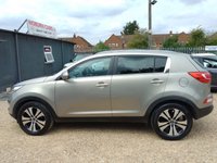 USED 2013 13 KIA SPORTAGE 1.7 CRDi EcoDynamics 3 2WD Euro 5 (s/s) 5dr AUX+LEATHER+SUNROOF+P-SENSORS