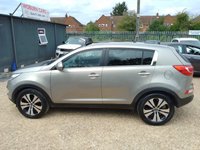 USED 2013 13 KIA SPORTAGE 1.7 CRDi EcoDynamics 3 2WD Euro 5 (s/s) 5dr AUX+LEATHER+SUNROOF+P-SENSORS