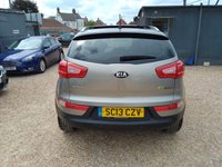 USED 2013 13 KIA SPORTAGE 1.7 CRDi EcoDynamics 3 2WD Euro 5 (s/s) 5dr AUX+LEATHER+SUNROOF+P-SENSORS
