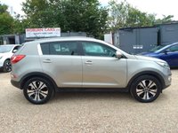 USED 2013 13 KIA SPORTAGE 1.7 CRDi EcoDynamics 3 2WD Euro 5 (s/s) 5dr AUX+LEATHER+SUNROOF+P-SENSORS