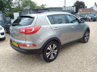 USED 2013 13 KIA SPORTAGE 1.7 CRDi EcoDynamics 3 2WD Euro 5 (s/s) 5dr AUX+LEATHER+SUNROOF+P-SENSORS