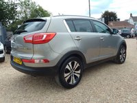 USED 2013 13 KIA SPORTAGE 1.7 CRDi EcoDynamics 3 2WD Euro 5 (s/s) 5dr AUX+LEATHER+SUNROOF+P-SENSORS