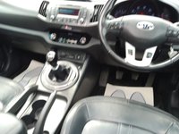 USED 2013 13 KIA SPORTAGE 1.7 CRDi EcoDynamics 3 2WD Euro 5 (s/s) 5dr AUX+LEATHER+SUNROOF+P-SENSORS