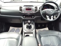 USED 2013 13 KIA SPORTAGE 1.7 CRDi EcoDynamics 3 2WD Euro 5 (s/s) 5dr AUX+LEATHER+SUNROOF+P-SENSORS