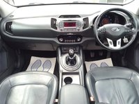 USED 2013 13 KIA SPORTAGE 1.7 CRDi EcoDynamics 3 2WD Euro 5 (s/s) 5dr AUX+LEATHER+SUNROOF+P-SENSORS