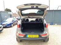 USED 2013 13 KIA SPORTAGE 1.7 CRDi EcoDynamics 3 2WD Euro 5 (s/s) 5dr AUX+LEATHER+SUNROOF+P-SENSORS