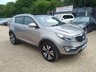 USED 2013 13 KIA SPORTAGE 1.7 CRDi EcoDynamics 3 2WD Euro 5 (s/s) 5dr AUX+LEATHER+SUNROOF+P-SENSORS