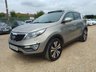 USED 2013 13 KIA SPORTAGE 1.7 CRDi EcoDynamics 3 2WD Euro 5 (s/s) 5dr AUX+LEATHER+SUNROOF+P-SENSORS