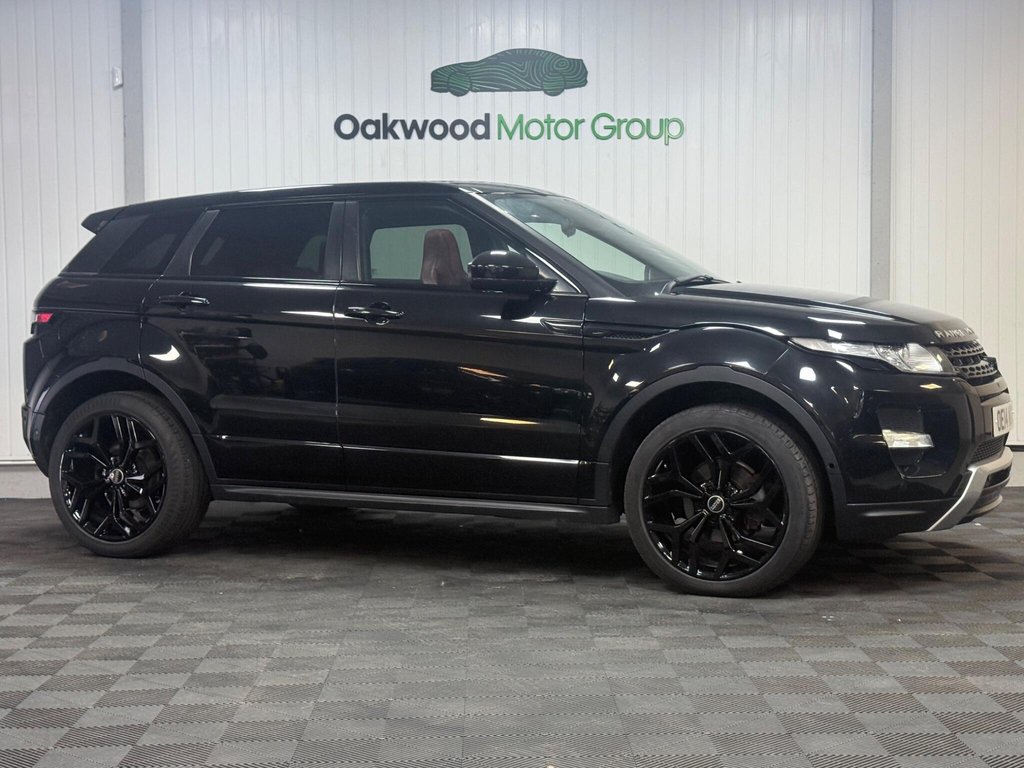Black 2014 Land Rover Range Rover Evoque SUV/Crossover All-wheel drive Automatic