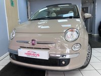 USED 2015 15 FIAT 500C 0.9 TwinAir Cult Convertible 2dr Petrol Manual Euro 6 (s/s) (85 bhp) Full Leather Bluetooth 16" Wheels