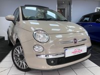 USED 2015 15 FIAT 500C 0.9 TwinAir Cult Convertible 2dr Petrol Manual Euro 6 (s/s) (85 bhp) Full Leather Bluetooth 16" Wheels