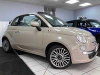 USED 2015 15 FIAT 500C 0.9 TwinAir Cult Convertible 2dr Petrol Manual Euro 6 (s/s) (85 bhp) Full Leather Bluetooth 16" Wheels
