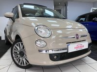 USED 2015 15 FIAT 500C 0.9 TwinAir Cult Convertible 2dr Petrol Manual Euro 6 (s/s) (85 bhp) Full Leather Bluetooth 16" Wheels
