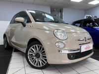 USED 2015 15 FIAT 500C 0.9 TwinAir Cult Convertible 2dr Petrol Manual Euro 6 (s/s) (85 bhp) Full Leather Bluetooth 16" Wheels