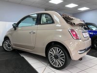 USED 2015 15 FIAT 500C 0.9 TwinAir Cult Convertible 2dr Petrol Manual Euro 6 (s/s) (85 bhp) Full Leather Bluetooth 16" Wheels