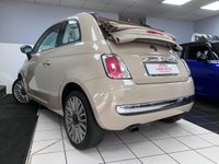 USED 2015 15 FIAT 500C 0.9 TwinAir Cult Convertible 2dr Petrol Manual Euro 6 (s/s) (85 bhp) Full Leather Bluetooth 16" Wheels