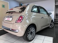 USED 2015 15 FIAT 500C 0.9 TwinAir Cult Convertible 2dr Petrol Manual Euro 6 (s/s) (85 bhp) Full Leather Bluetooth 16" Wheels