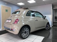 USED 2015 15 FIAT 500C 0.9 TwinAir Cult Convertible 2dr Petrol Manual Euro 6 (s/s) (85 bhp) Full Leather Bluetooth 16" Wheels