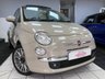 USED 2015 15 FIAT 500C 0.9 TwinAir Cult Convertible 2dr Petrol Manual Euro 6 (s/s) (85 bhp) Full Leather Bluetooth 16" Wheels
