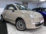 USED 2015 15 FIAT 500C 0.9 TwinAir Cult Convertible 2dr Petrol Manual Euro 6 (s/s) (85 bhp) Full Leather Bluetooth 16" Wheels