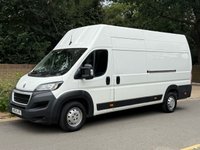 USED 2021 21 PEUGEOT BOXER 2.2 BlueHDi 435 140BHP Professional EURO 6 XLWB L4 H3 HIGH ROOF PANEL VAN NEW CAMBELT+A/C+SAT NAV+EU6