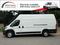 USED 2021 21 PEUGEOT BOXER 2.2 BlueHDi 435 140BHP Professional EURO 6 XLWB L4 H3 HIGH ROOF PANEL VAN NEW CAMBELT+A/C+SAT NAV+EU6