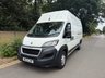 USED 2021 21 PEUGEOT BOXER 2.2 BlueHDi 435 140BHP Professional EURO 6 XLWB L4 H3 HIGH ROOF PANEL VAN NEW CAMBELT+A/C+SAT NAV+EU6