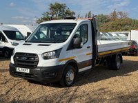 USED 2021 71 FORD TRANSIT 2.0 350 EcoBlue HD Leader Premium Dropside 2dr Diesel Manual RWD L4 Euro 6 (s/s) (DRW) (130 ps) Twin Rear Wheels, 12 Month MOT