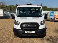 USED 2021 71 FORD TRANSIT 2.0 350 EcoBlue HD Leader Premium Dropside 2dr Diesel Manual RWD L4 Euro 6 (s/s) (DRW) (130 ps) Twin Rear Wheels, 12 Month MOT