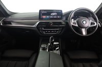 USED 2021 21 BMW 5 SERIES 2.0 520d MHT M Sport Steptronic Euro 6 (s/s) 4dr Reverse Camera, Heated Seats,