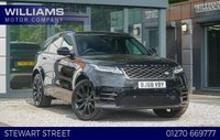 USED 2018 68 LAND ROVER RANGE ROVER VELAR 2.0 D180 R-Dynamic HSE SUV 5dr Diesel Auto 4WD Euro 6 (s/s) (180 ps) 
