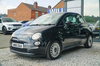 USED 2011 61 FIAT 500 1.2 Lounge Hatchback 3dr Petrol Manual Euro 5 (s/s) (69 bhp) 