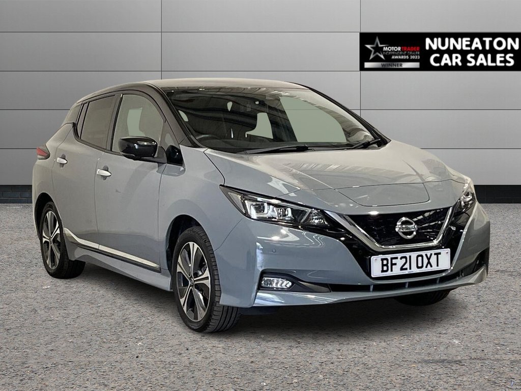USED 2021 21 NISSAN LEAF 62kWh e+ Tekna Hatchback 5dr Electric Auto (217 ps) 