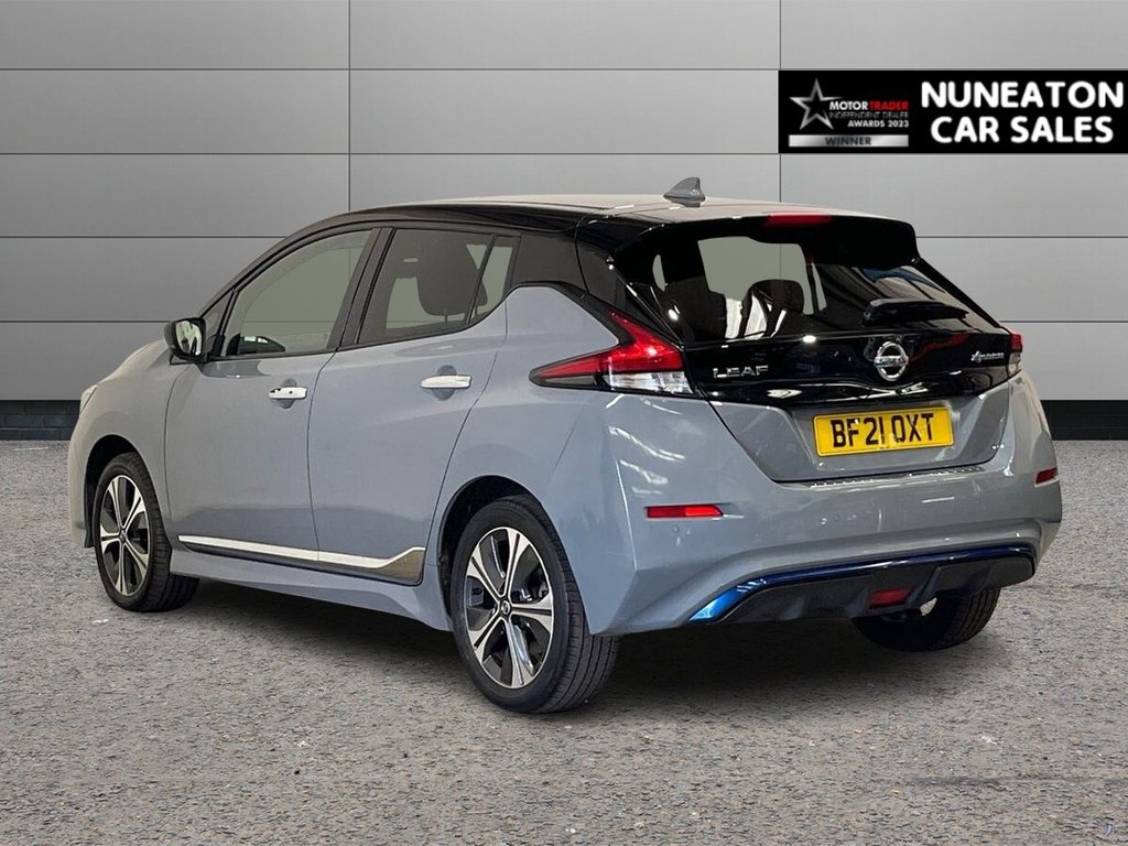 USED 2021 21 NISSAN LEAF 62kWh e+ Tekna Hatchback 5dr Electric Auto (217 ps) 