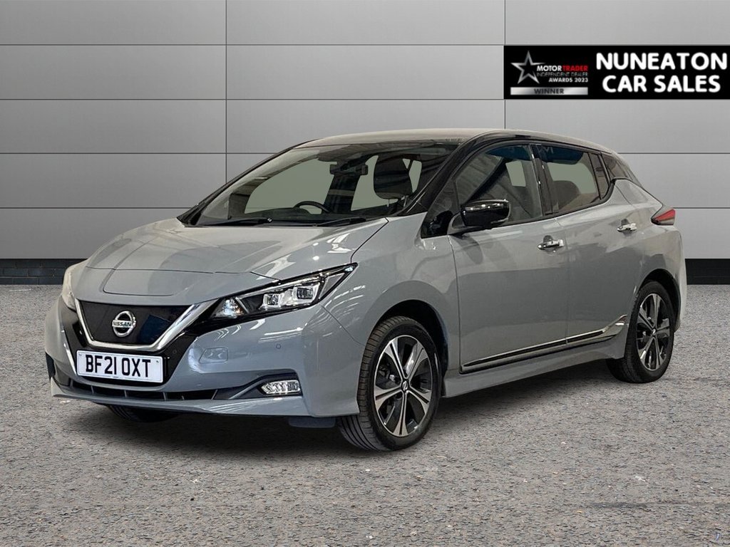 USED 2021 21 NISSAN LEAF 62kWh e+ Tekna Hatchback 5dr Electric Auto (217 ps) 