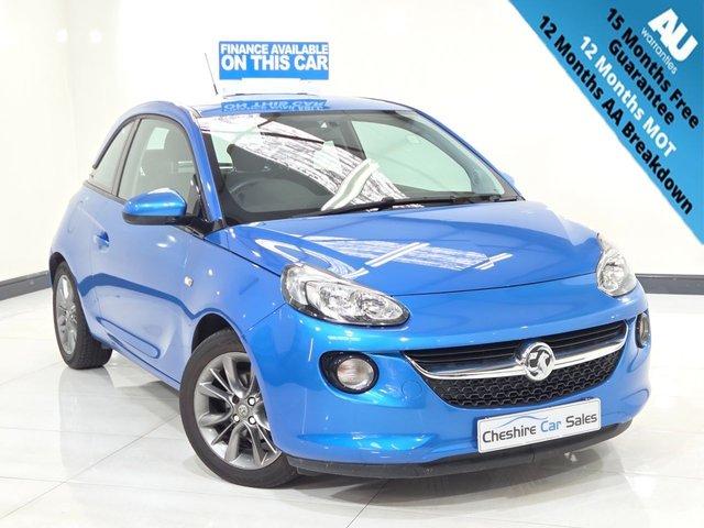 View our Vauxhall Adam 1.2i Unlimited Hatchback 3dr Petrol Manual Euro 6 (s/s) (70 ps)