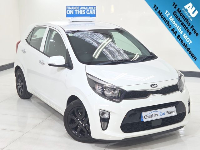 View our Kia Picanto 1.25 3 Hatchback 5dr Petrol Manual Euro 6 (83 bhp)