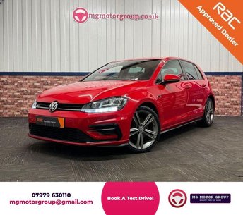 2018 VOLKSWAGEN GOLF 2.0 TDI R-Line Hatchback 5dr Diesel DSG Euro 6 (s/s) (150 ps) &pound;13495.00