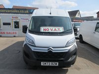 USED 2023 73 CITROEN RELAY 2.2 BlueHDi 35 Enterprise Edition Medium Wheel Base High Roof Euro 6 (140 Bhp ) No Vat To Pay  2023 CITROEN RELAY 2.2 BlueHDi 35 Enterprise Edition Medium Wheel Base High Roof Euro 6 (140 Bhp ) No Vat To Pay
