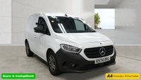 USED 2024 74 MERCEDES-BENZ CITAN White 1.5 110 CDI PRO L1 Van, 28,300 miles, Euro 6, Automatic, CarPlay/Android Auto, Rear camera, Cruise Control , Air Conditioning. Plus VAT @ 20%! This 2024 Mercedes-Benz Citan 1.5 110 CDI PRO Auto L1 offers the peace of mind that comes with having had only one owner from new. This Euro 6 compliant van is powered by a 1.5 litre diesel engine and comes with an MOT valid until November 2027, ensuring it is ready for the road. The PRO trim level includes a range of practical technology designed to assist the driver, such as Blind Spot Assist and a reversing camera with parking assistance. Inside the cabin, you will find air conditioning for c