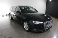 USED 2017 17 AUDI A4 AVANT 2.0 TDI ultra Sport Estate 5dr Diesel Manual Euro 6 (s/s) (190 ps) 9 DOCUMENTED SERVICES I &pound;20 ROAD TAX