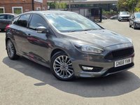 USED 2018 68 FORD FOCUS 1.0T EcoBoost ST-Line Hatchback 5dr Petrol Auto Euro 6 (s/s) (125 ps) ST LINE SPEC - FSH - NAV