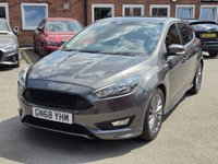 USED 2018 68 FORD FOCUS 1.0T EcoBoost ST-Line Hatchback 5dr Petrol Auto Euro 6 (s/s) (125 ps) ST LINE SPEC - FSH - NAV