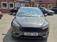 USED 2018 68 FORD FOCUS 1.0T EcoBoost ST-Line Hatchback 5dr Petrol Auto Euro 6 (s/s) (125 ps) ST LINE SPEC - FSH - NAV